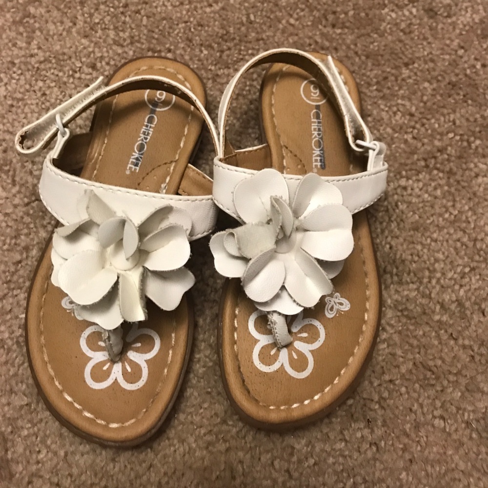 Off white sandals